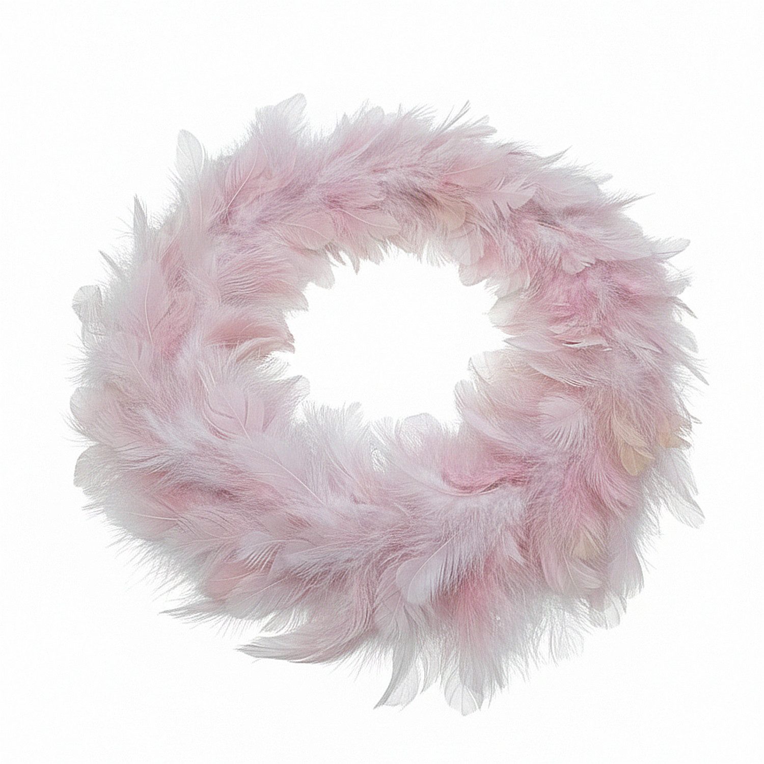 Macosa Home Dekokranz Federkranz Rosa 35, 25 od. 18 cm Ø modern, Osterdeko Tischdeko Türkranz