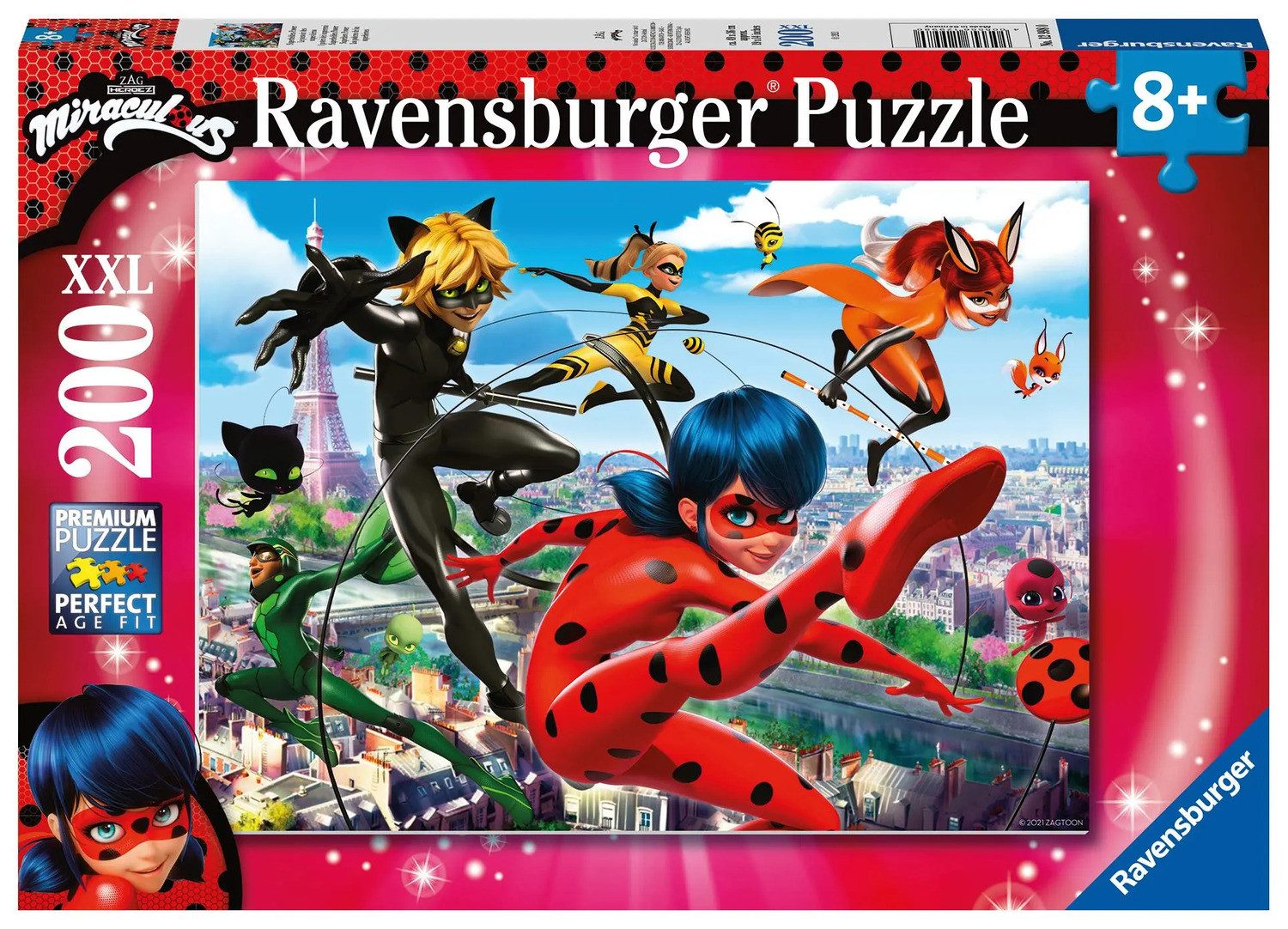 Ravensburger Puzzle Ravensburger Puzzle 12998 - Superhelden-Power - 200 Tei günstig online kaufen