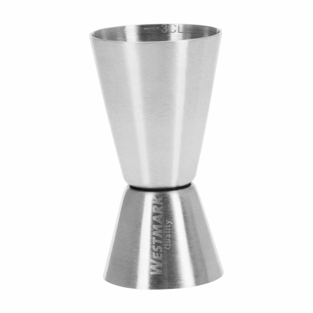 WESTMARK Barmaß Відсадники für Cocktails, 2 Maßeinheiten: 2/3 cl, Edelstahl