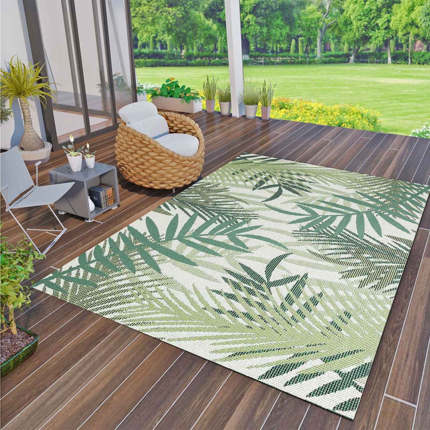 Vimoda Outdoorteppich Teppich wasserresistent In- und günstig online kaufen