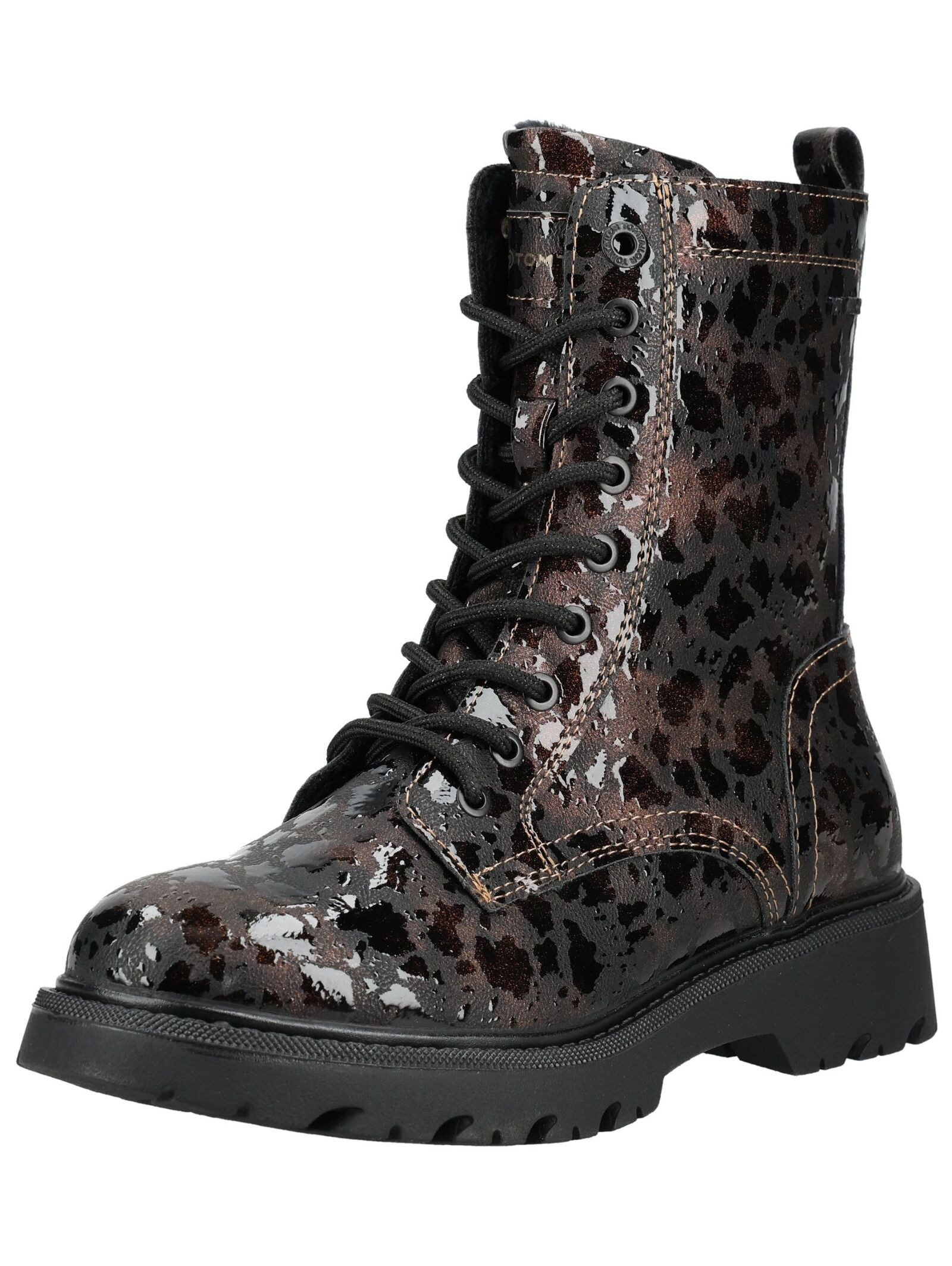 TOM TAILOR Stiefelette Lederimitat . Schnürstiefelette