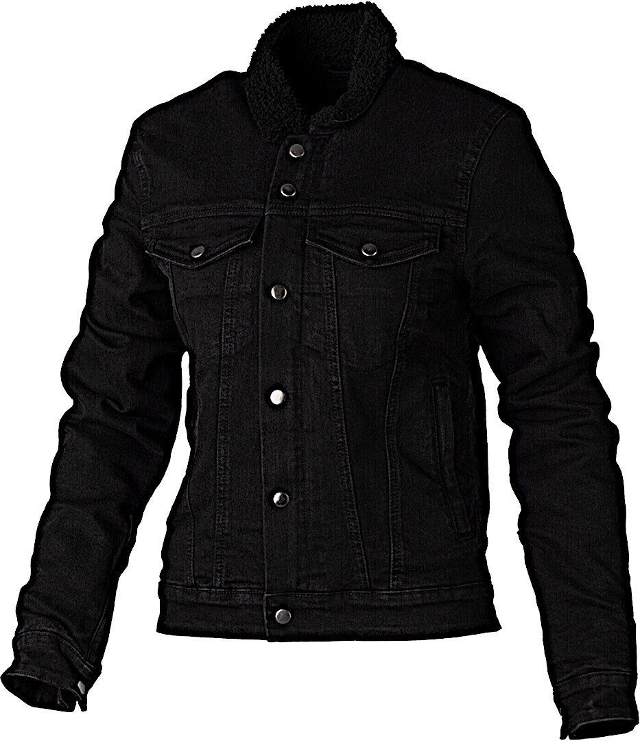 Sherpa Motorrad Motorradjacke Black Denim Textiljacke RST