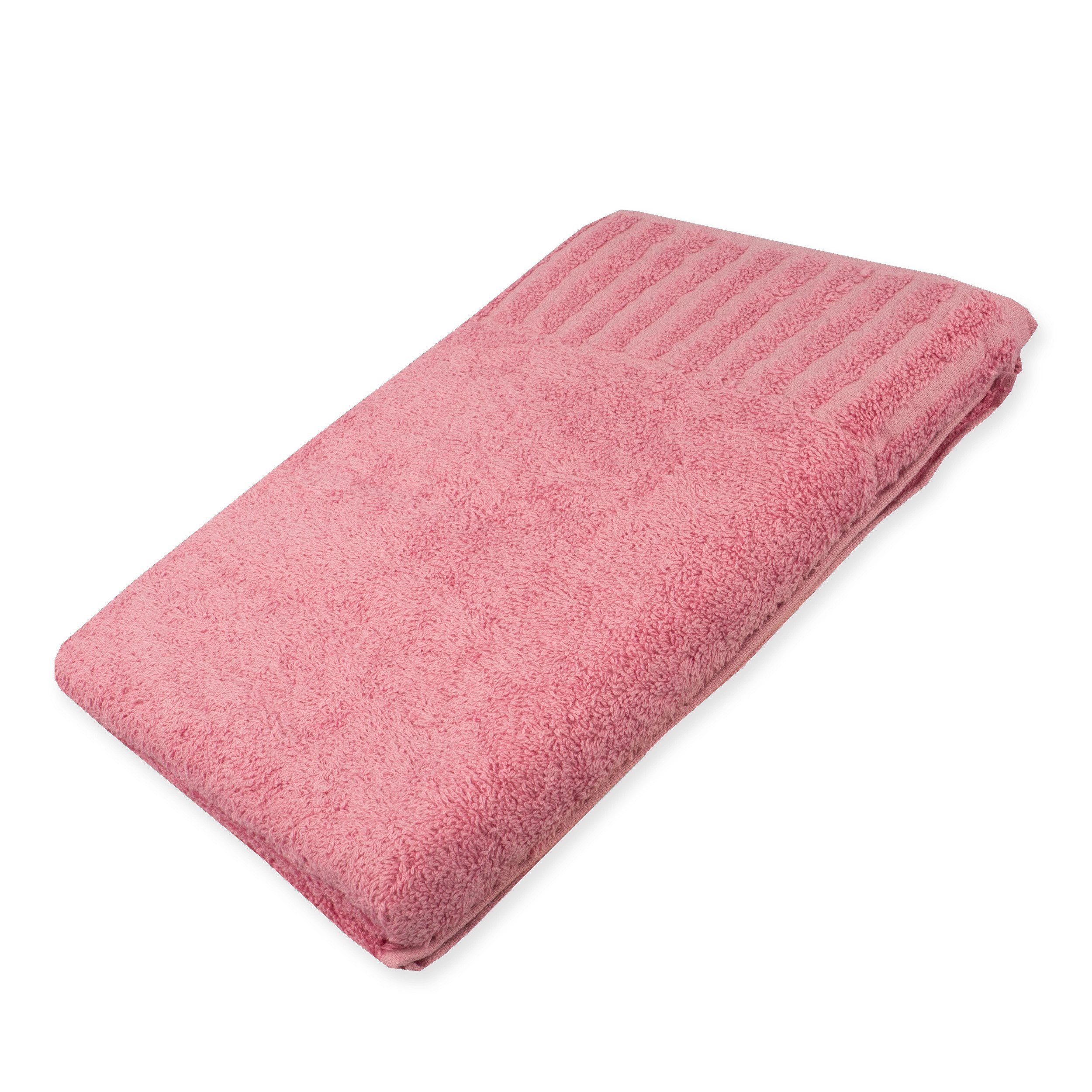 Casa Colori Duschtuch Uni, Frottier (1-St), Hohe Farbbrillanz, Einfache Pflege