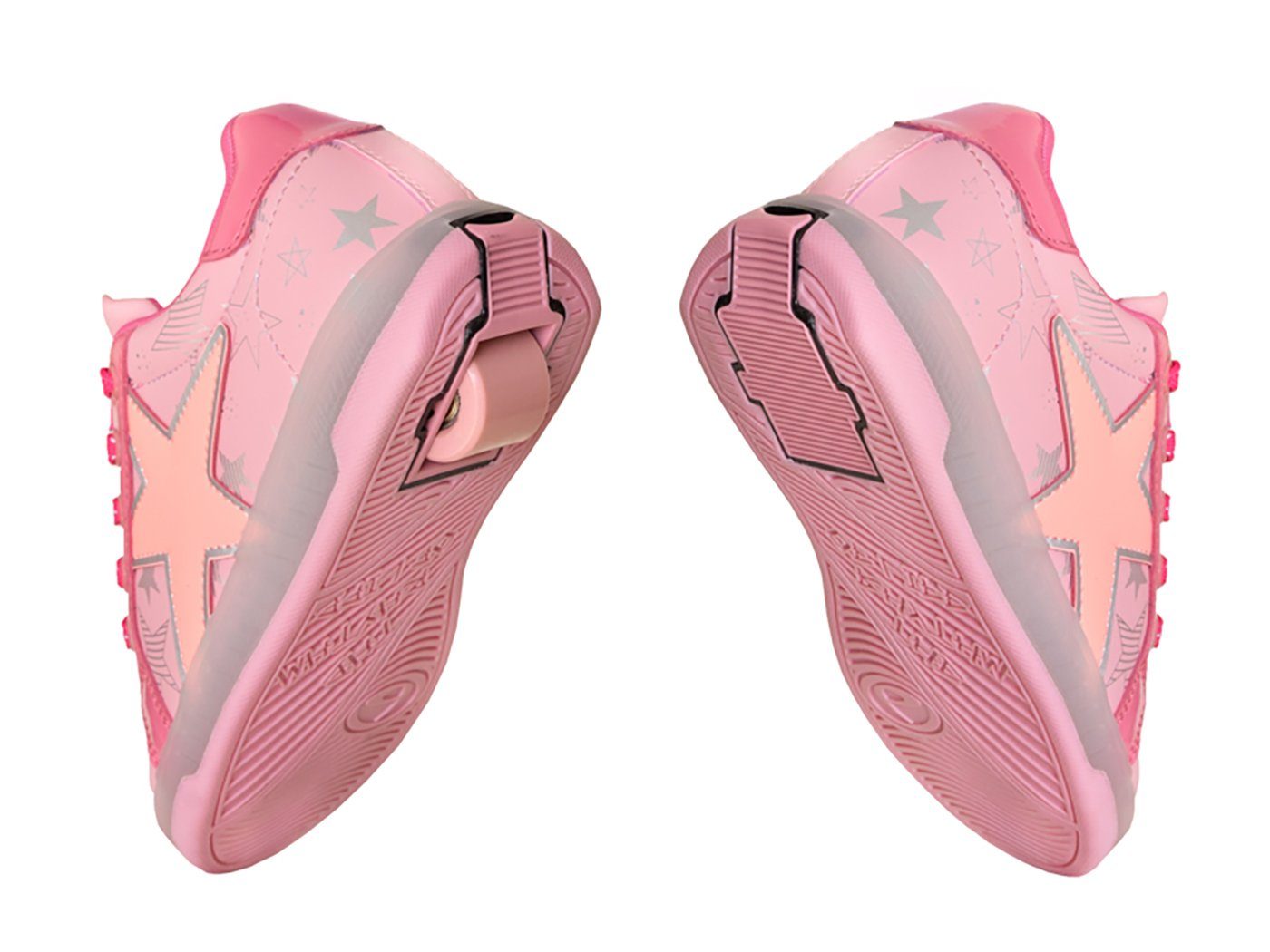 BREEZY ROLLERS Schuhe mit Rollen Rollschuhe Sneaker Heelys 2-in-1 Kinderschuhe Rollschuhe