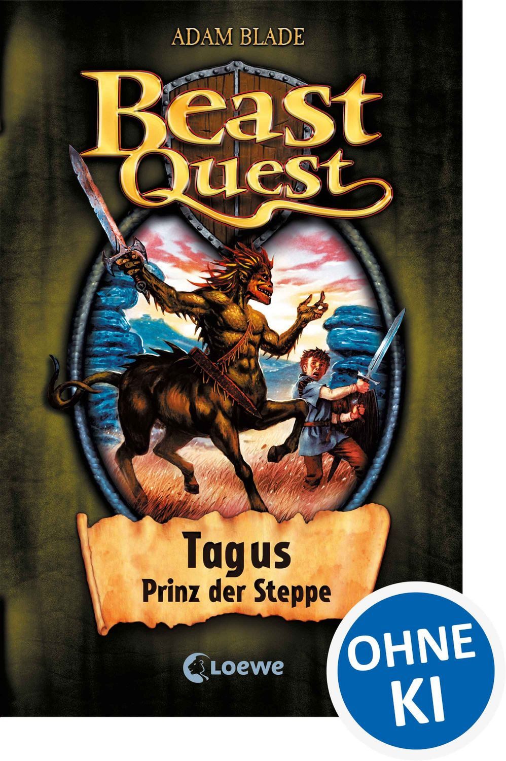 Kinderbuch Tagus Prinz der Steppe / Beast Quest Band 4 Spannendes Buch ab 8 Jahre Adam Blade