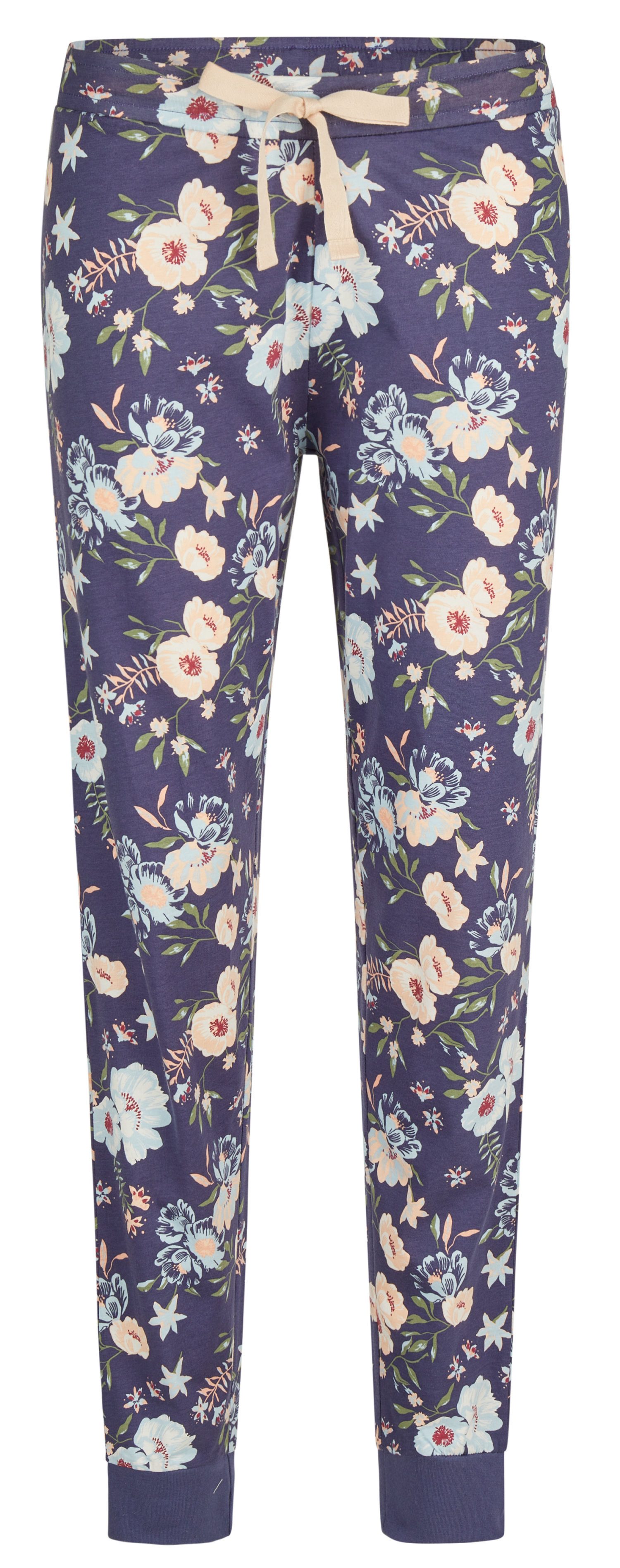 By Louise Pyjamahose Damen Schlafanzughose lang (1-tlg) Baumwolle günstig online kaufen
