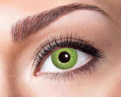 Eyecatcher Motivlinsen Farblinsen - 3-Monats-Kontaktlinsen, m18 - Electr