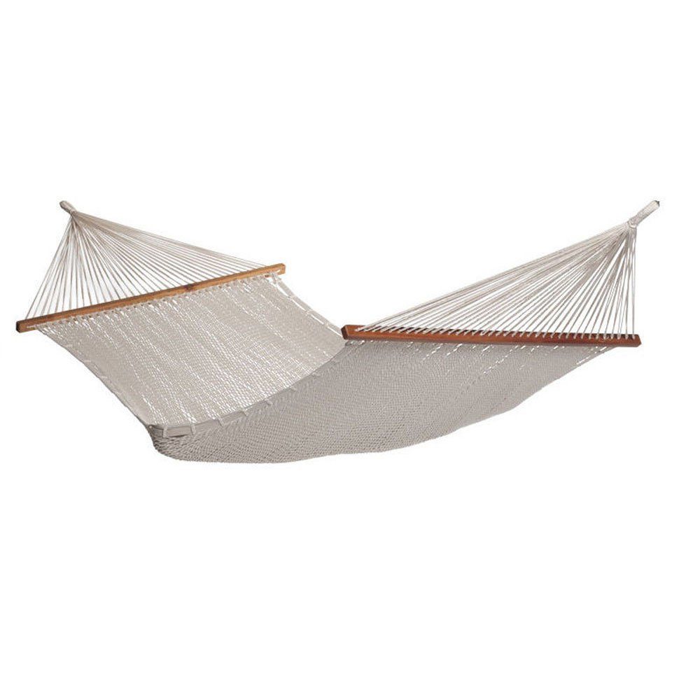 HängemattenGlück Stabhängematte Stabhängematte Raja natur Baumwolle bio von Hängemattenglück, Fair hergestellter Artikel aus Bio Baumwolle GOTS zertifiziert