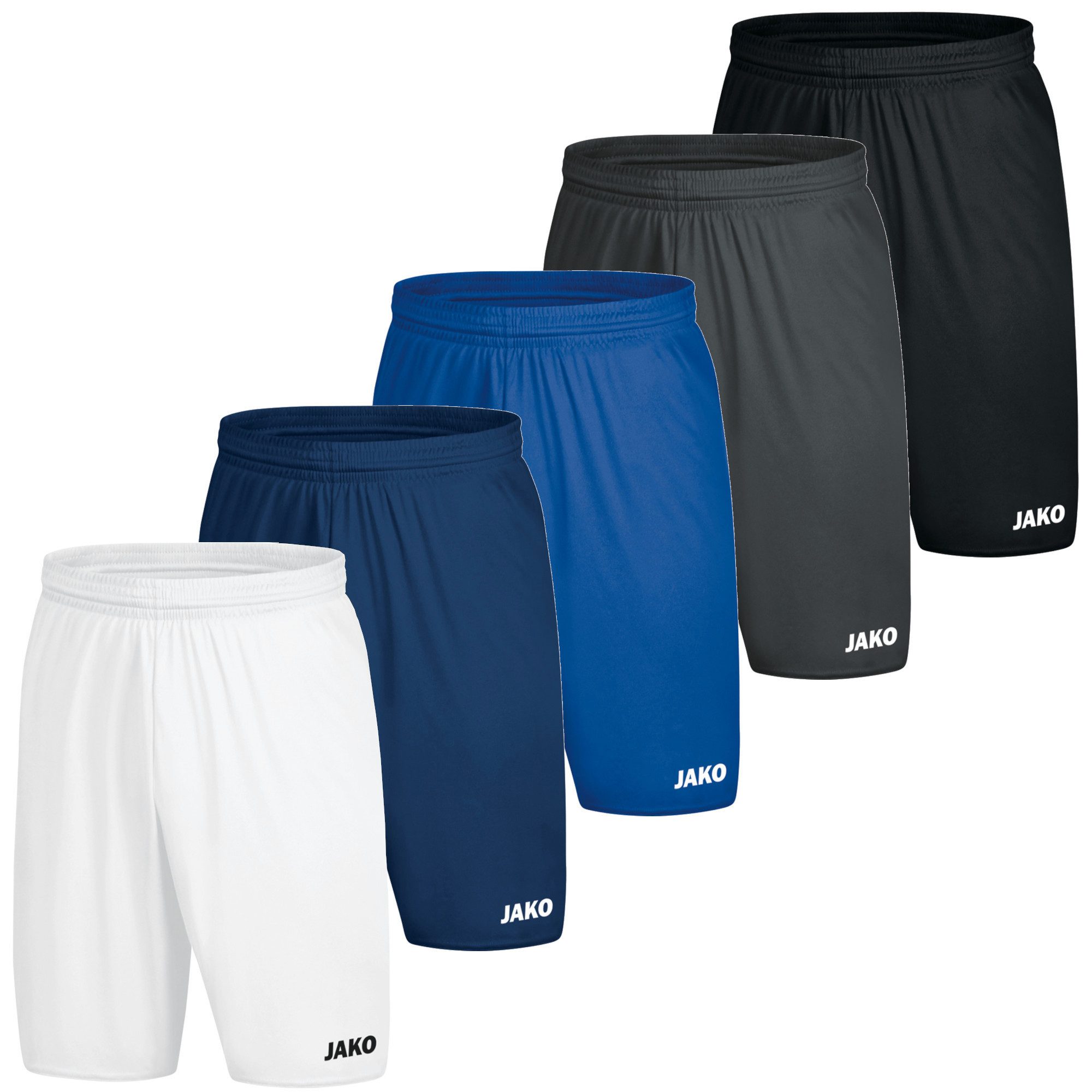Jako Trainingsshorts Jako Herren Short 5er-Set Sporthose Brasil COR4492 günstig online kaufen