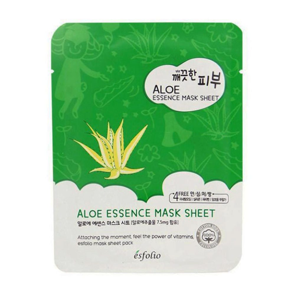 ESFOLIO Gesichtsmaske Esfolio, Pure Skin Essence Mask Sheet - Aloe