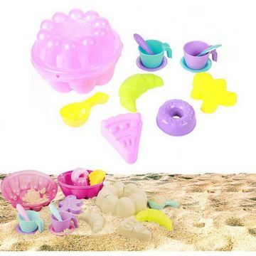 Toi-Toys Badespielzeug GO PLAY Strandset - in Kuchenform, 13-teilig