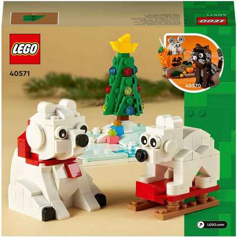 LEGO® Konstruktionsspielsteine Eisbären im Winter (40571), LEGO® Iconic, (312 St), Made in Europe