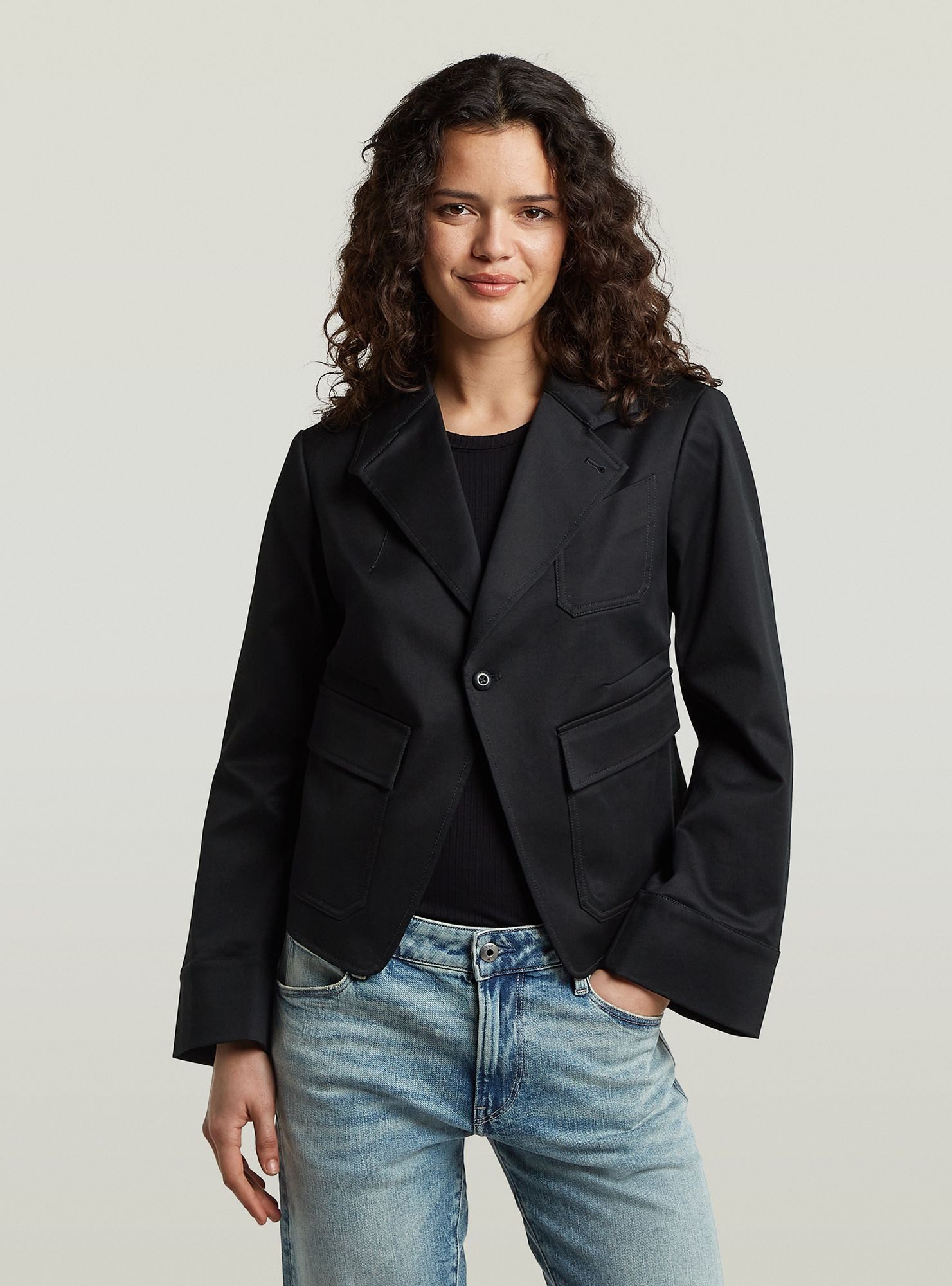 G-STAR Jackenblazer Slim Riding-Blazer