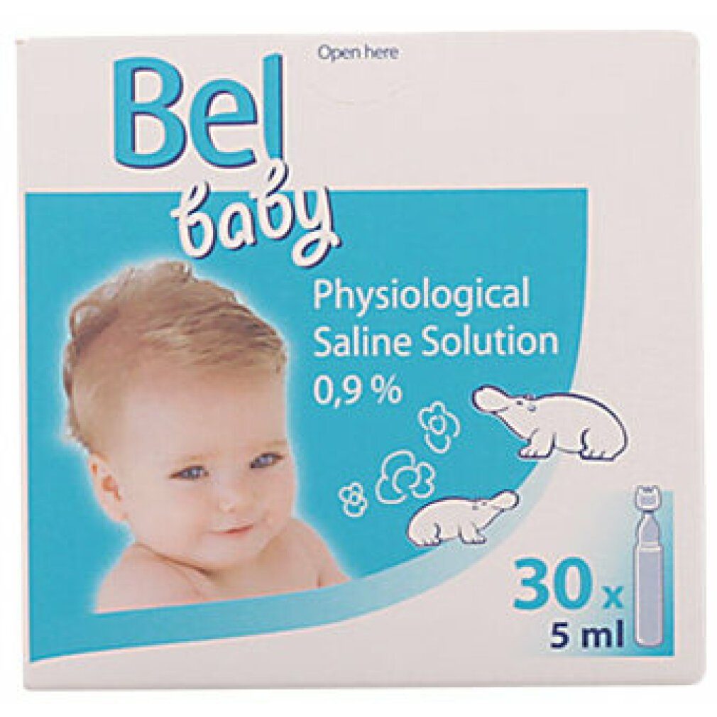 Bel Körperpflegemittel Bel Baby Physiologisches Saline Serum 0,9 % 30 x 5 ml