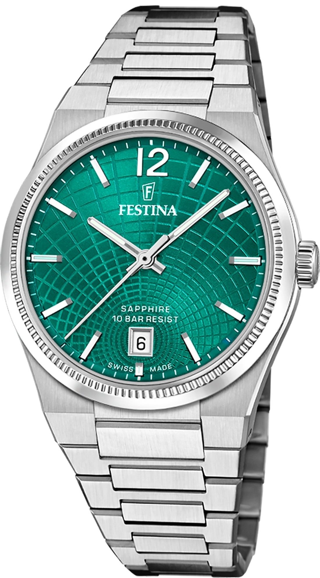 Quarzuhr Festina Damenuhr Swiss Made Armbanduhr