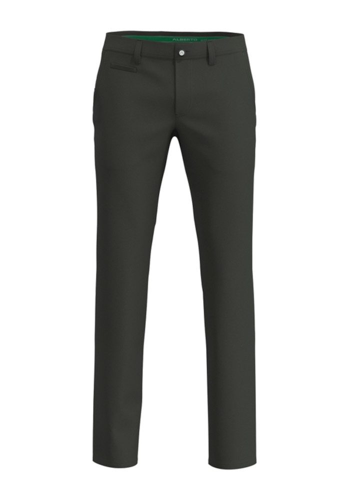 Alberto Golfhose Alberto Golf Hose Rookie Cosy Jersey Check WR Schwarz Herren