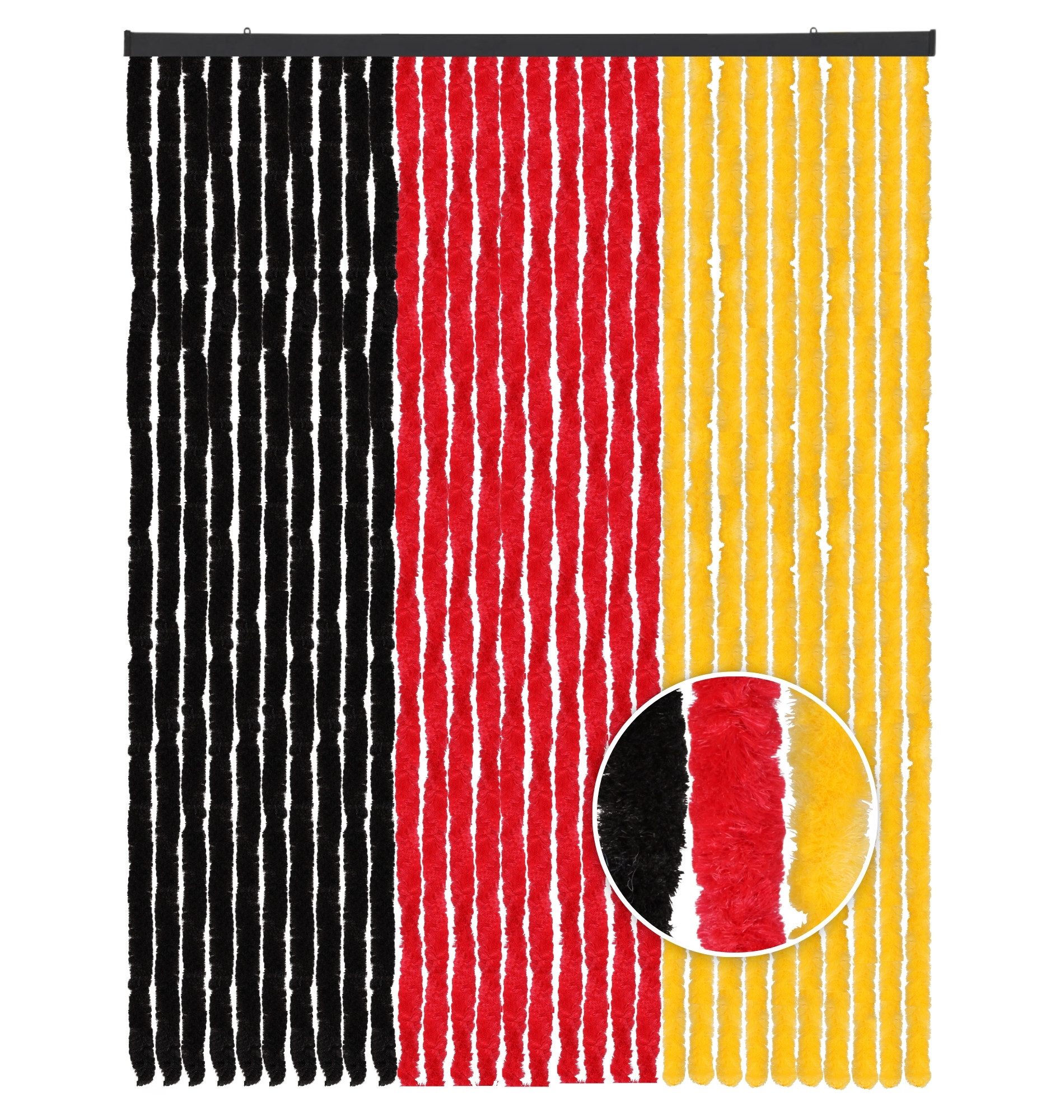 Arsvita Türvorhang Flauschvorhang 120x220cm, Ösen (1 günstig online kaufen