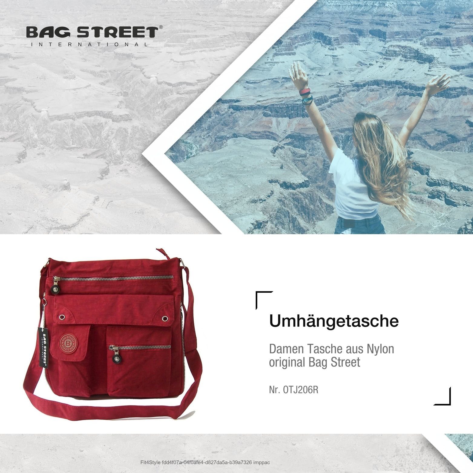 BAG STREET Umhängetasche Bag Street Nylon günstig online kaufen