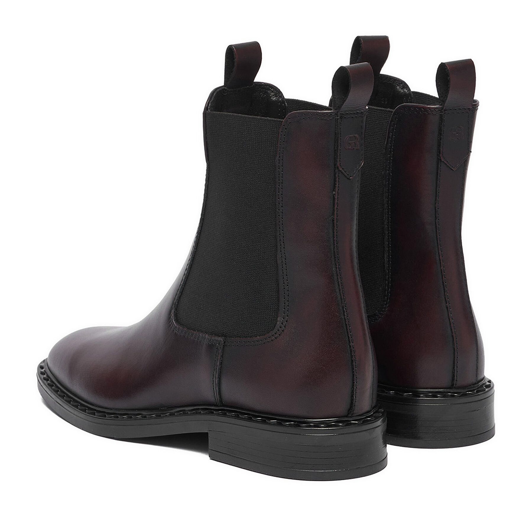 GINO ROSSI Gino Rossi Damen Chelsea Boots 5907964585206 Rotwein Chelseaboots