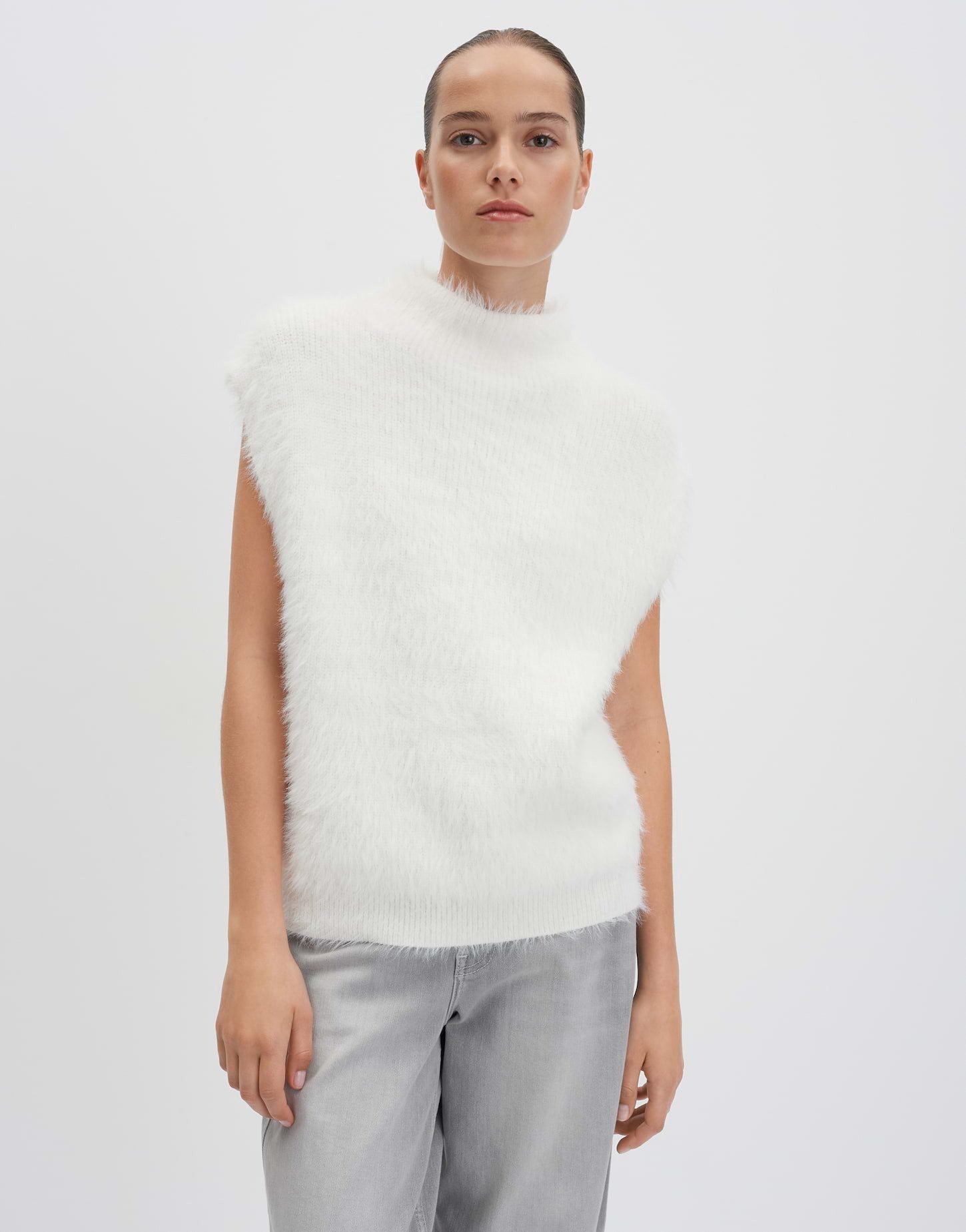 someday Strickpullover TANNI Slim mit haarigem günstig online kaufen