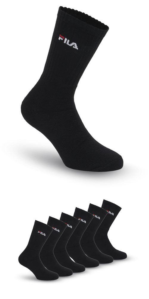 Fila Sportsocken UNISEX CREW TENNIS FULL TERRY SOCKS (6-Paar) mit eingestri günstig online kaufen
