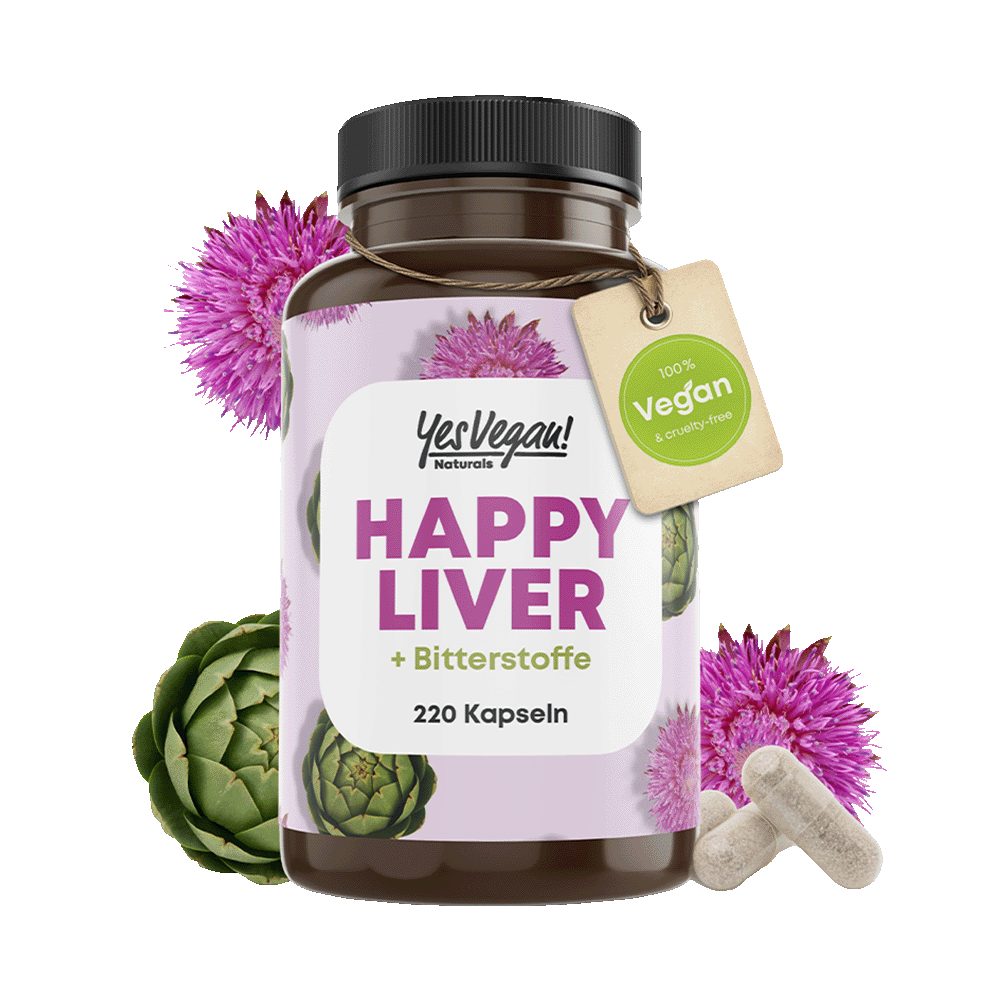 Yes Vegan Yes Vegan Naturals Leber Komplex + Bitterstoffe Kapseln Kapseln, 220 St., 99 g