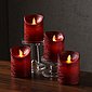 MARELIDA LED-Kerze »LED Kerzenset Adventskerzen Echtwachs bewegliche Flamme zum Auspusten 10cm 4St.« (4-tlg), Bild 6