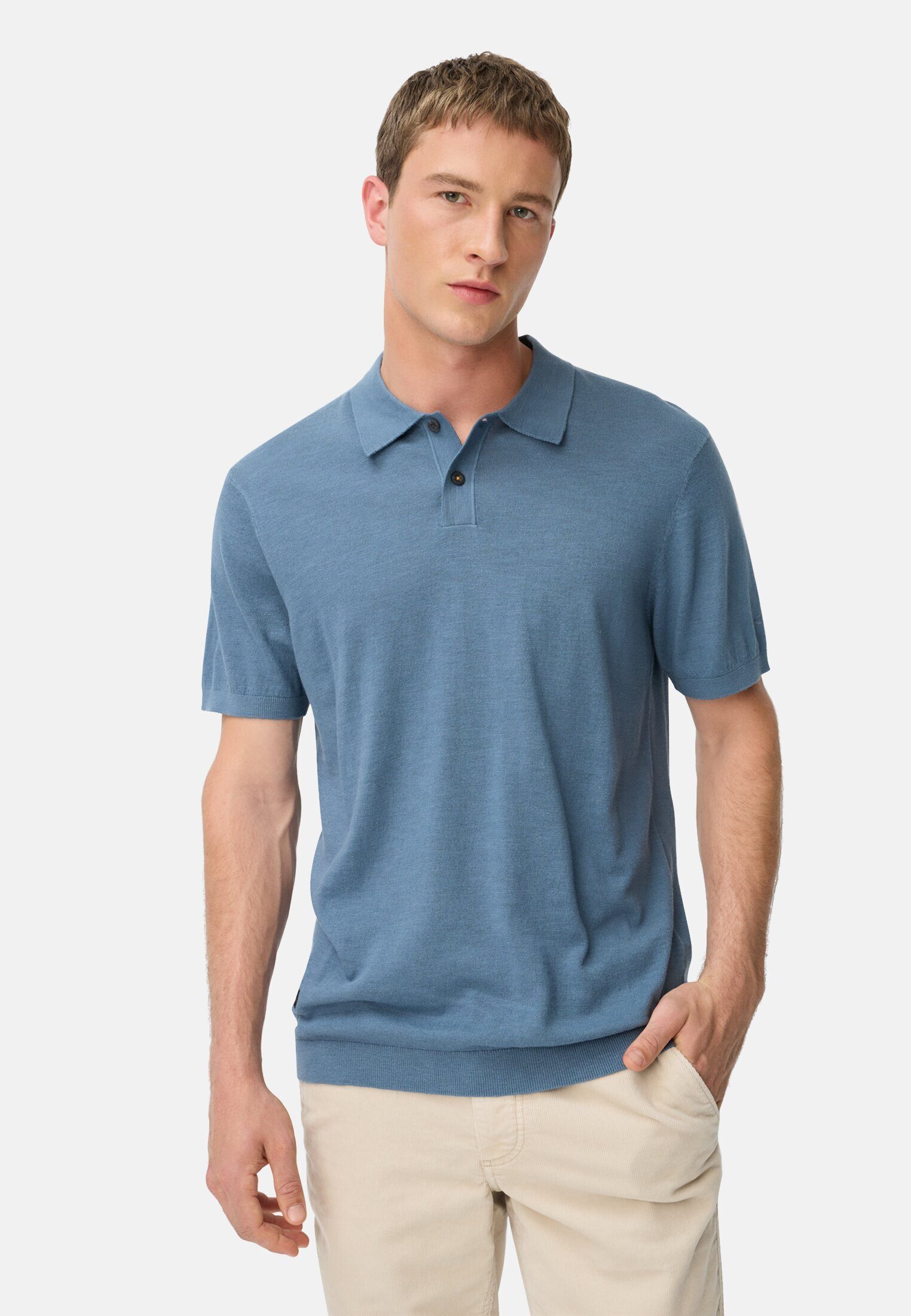 camel active Poloshirt aus reiner Baumwolle günstig online kaufen