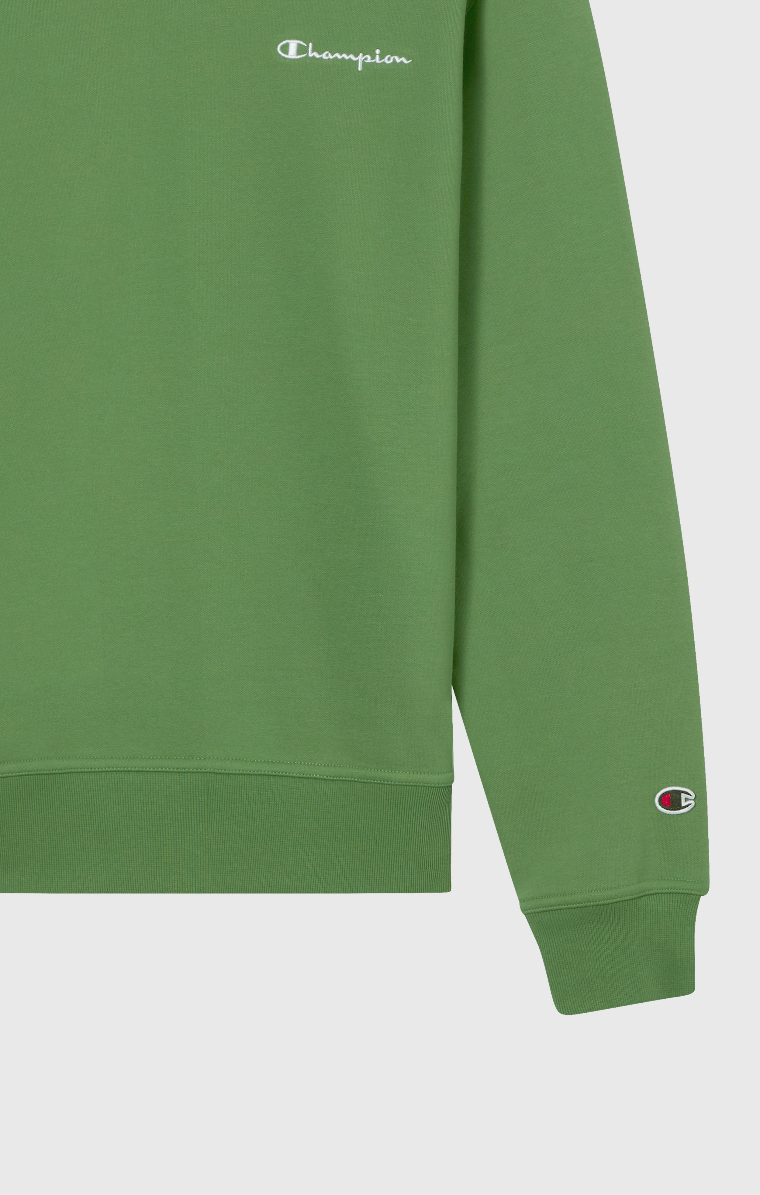 Champion Sweatshirt ICONS CONTRAST Fleece Crewneck Sweatshirt mit Crewneck-Ausschnitt, aus Baumwolle und Polyester