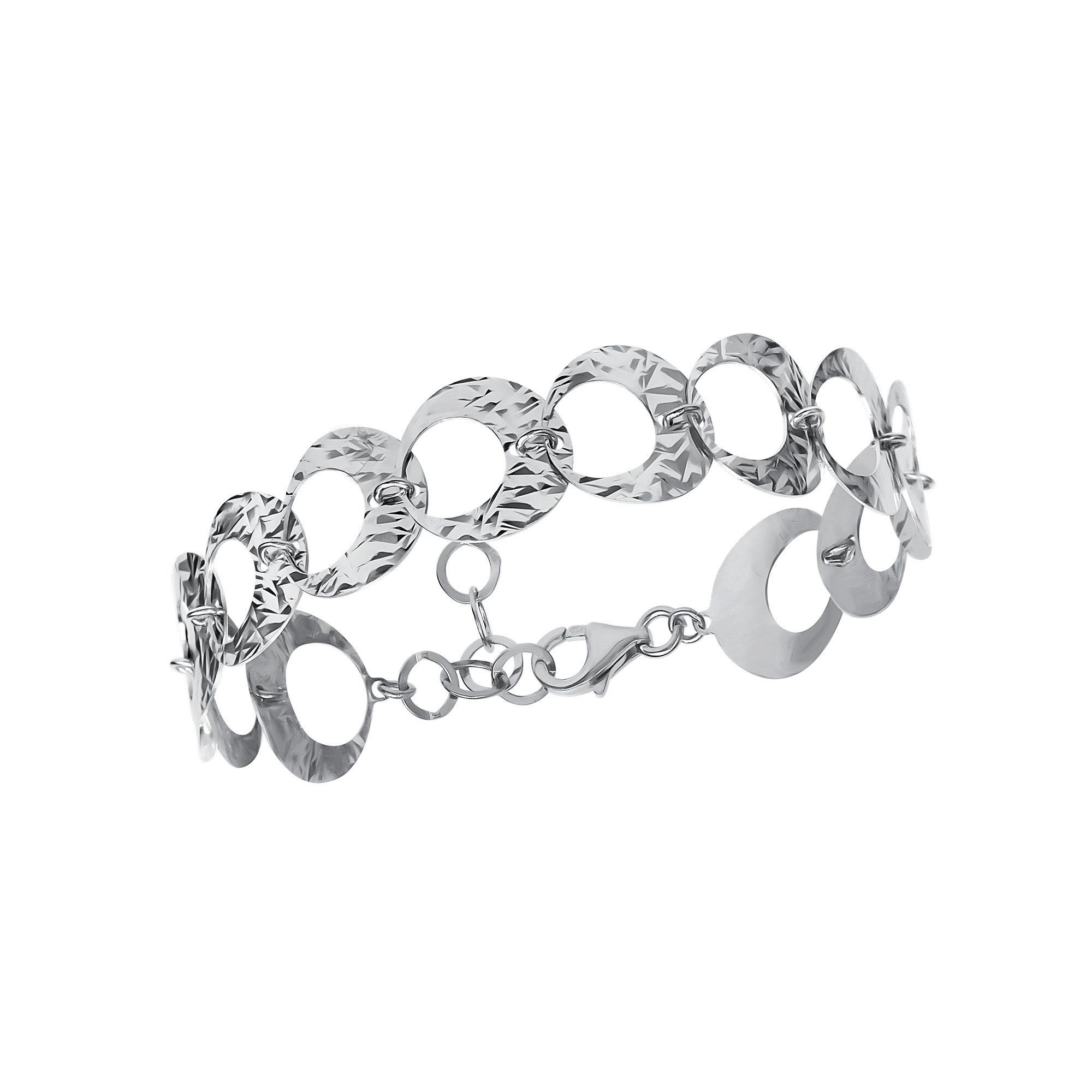 CELESTA Armband 925 rhodiniert Silber