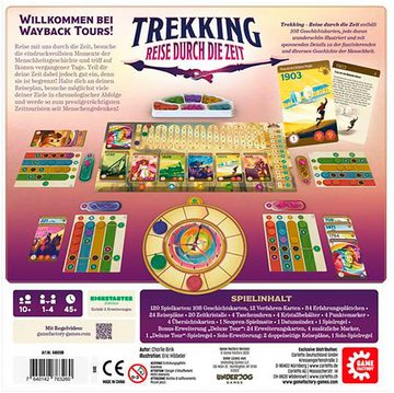 Game Factory Spiel, Gesellschaftsspiel Trekking – Reise durch die Zeit