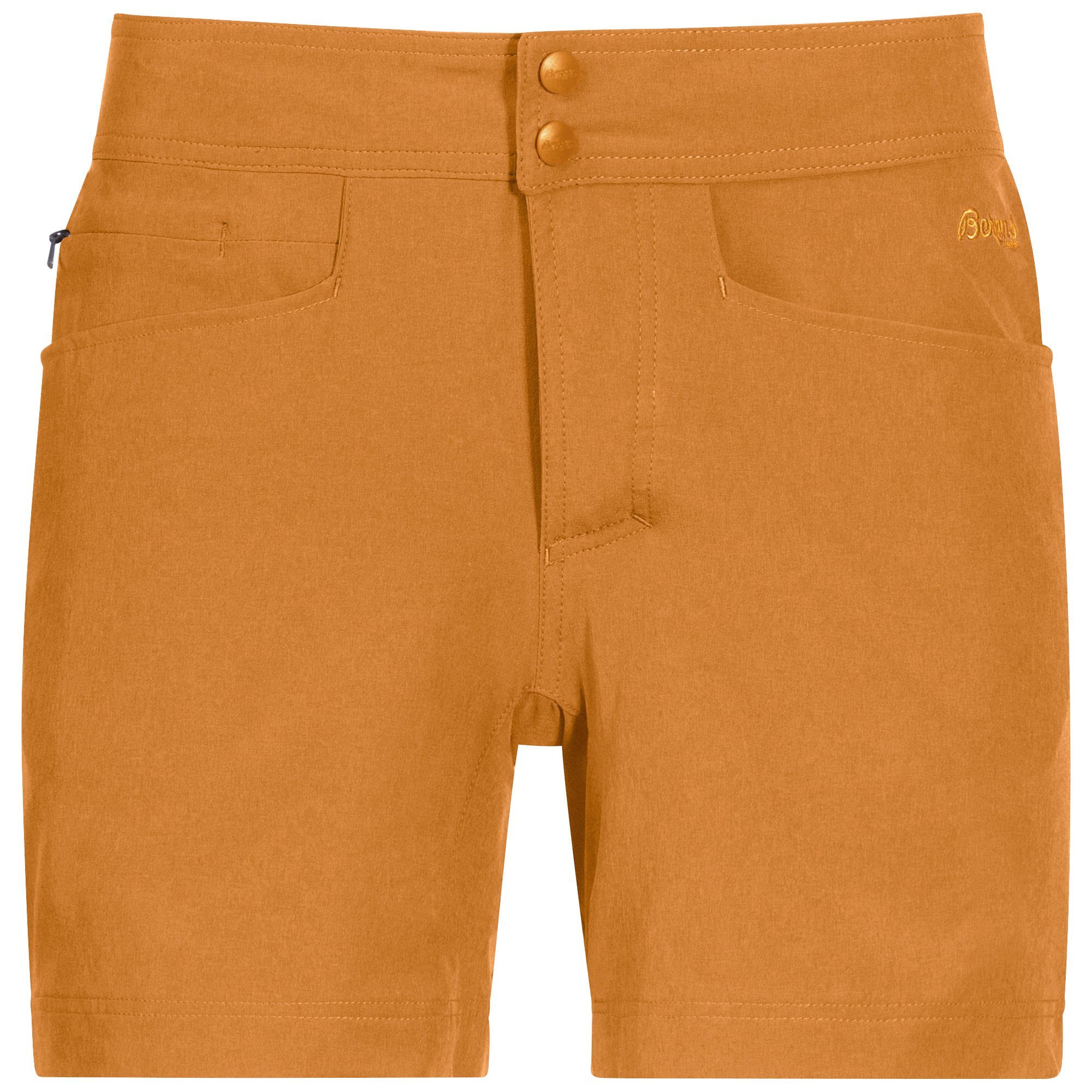 Bergans Strandshorts Bergans Cecilie Flex Shorts Damen Shorts Cloudberry Yellow