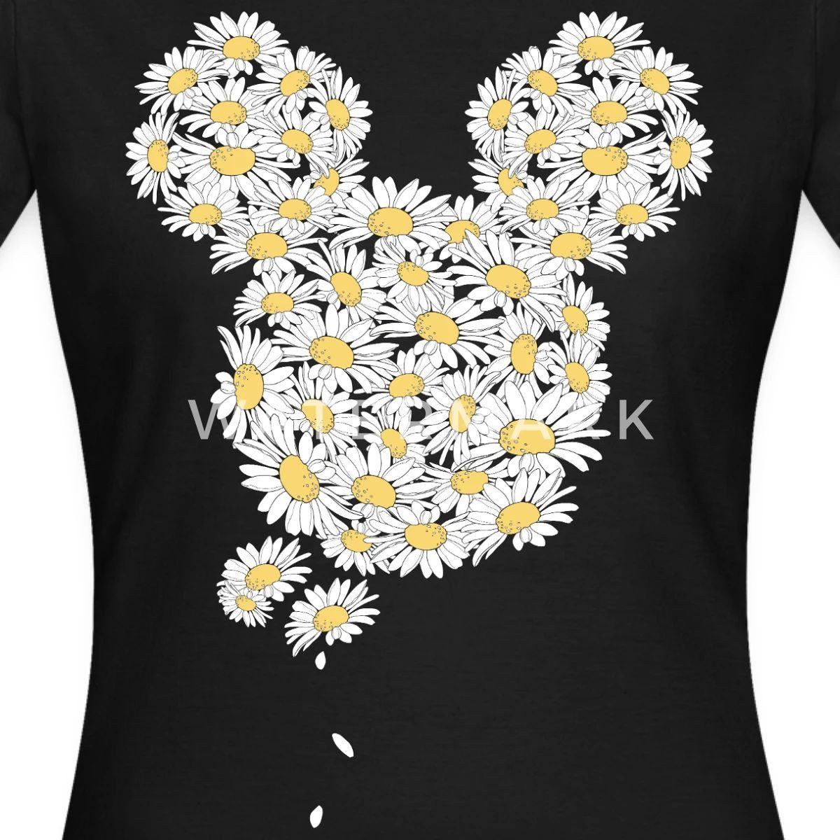 Spreadshirt T-Shirt Mickey & Minnie Mickey Mouse Gänseblümchen Frauen T-Shirt (1-tlg)