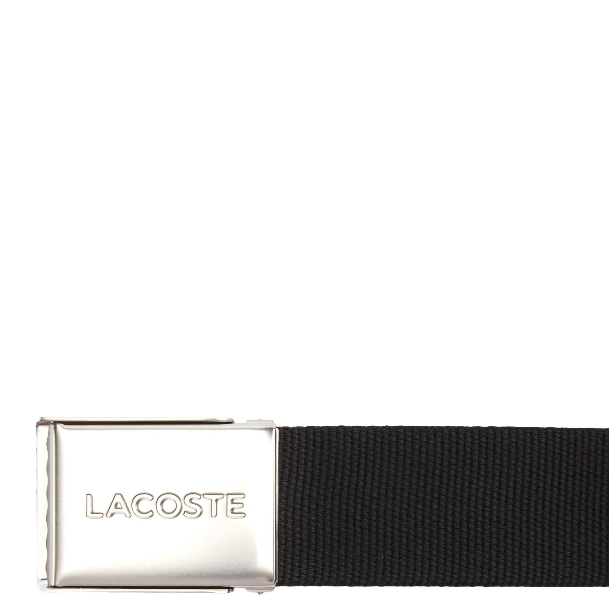 Lacoste Ledergürtel L.12.12 Concept - Gürtel 4 cm (black, 110 cm) günstig online kaufen