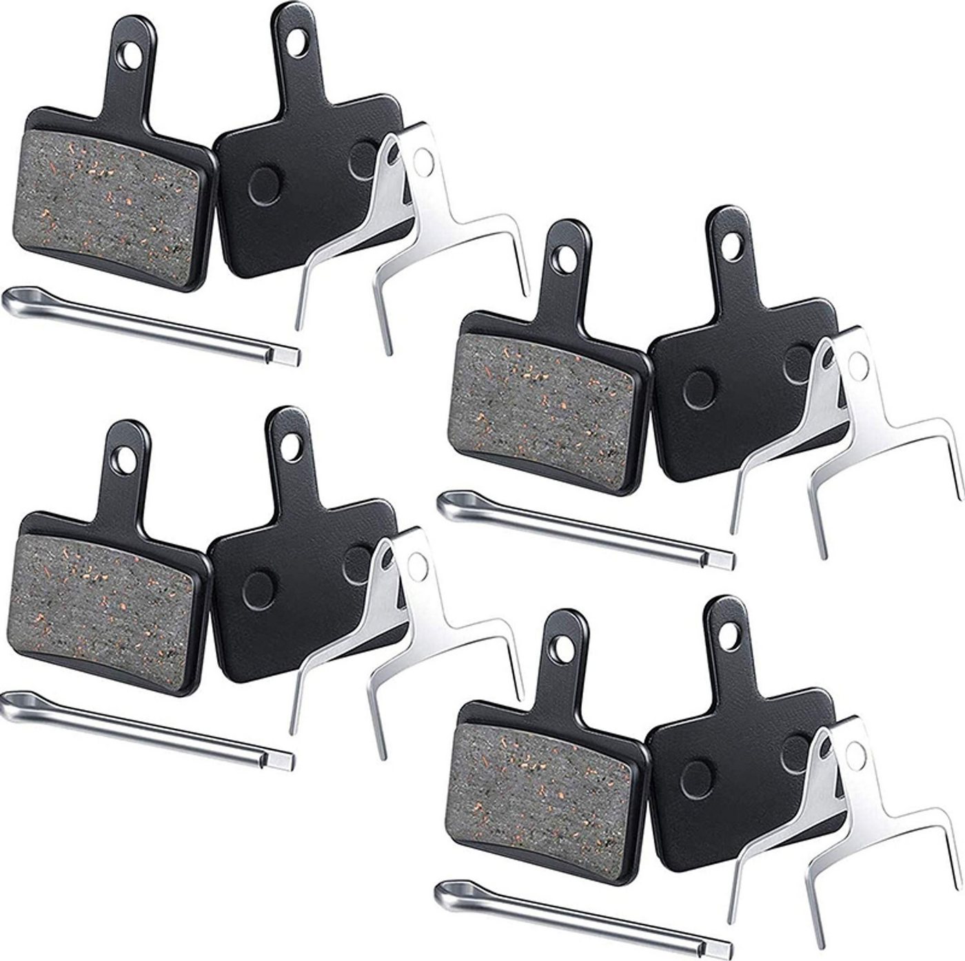 FELIXLEO Bremsbelag B01S Bremsbeläge Set für MTB Fahrrad-Scheibenbremsen vorne hinten (4-St)