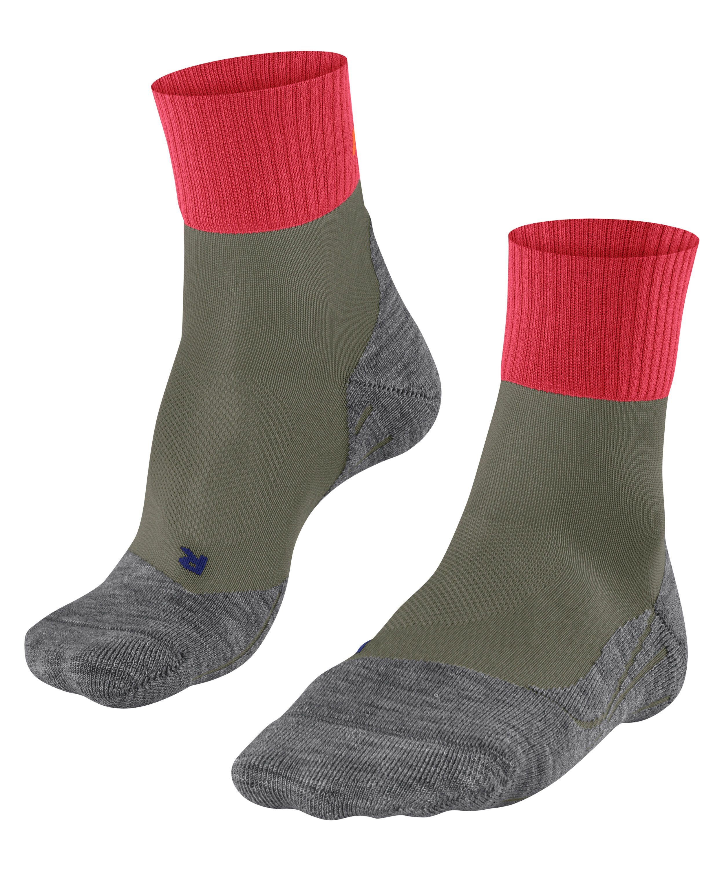 FALKE Wandersocken TK2 Explore Cool Short (1-Paar) Hoher Komfort im Mittelgebirge herb (7754)