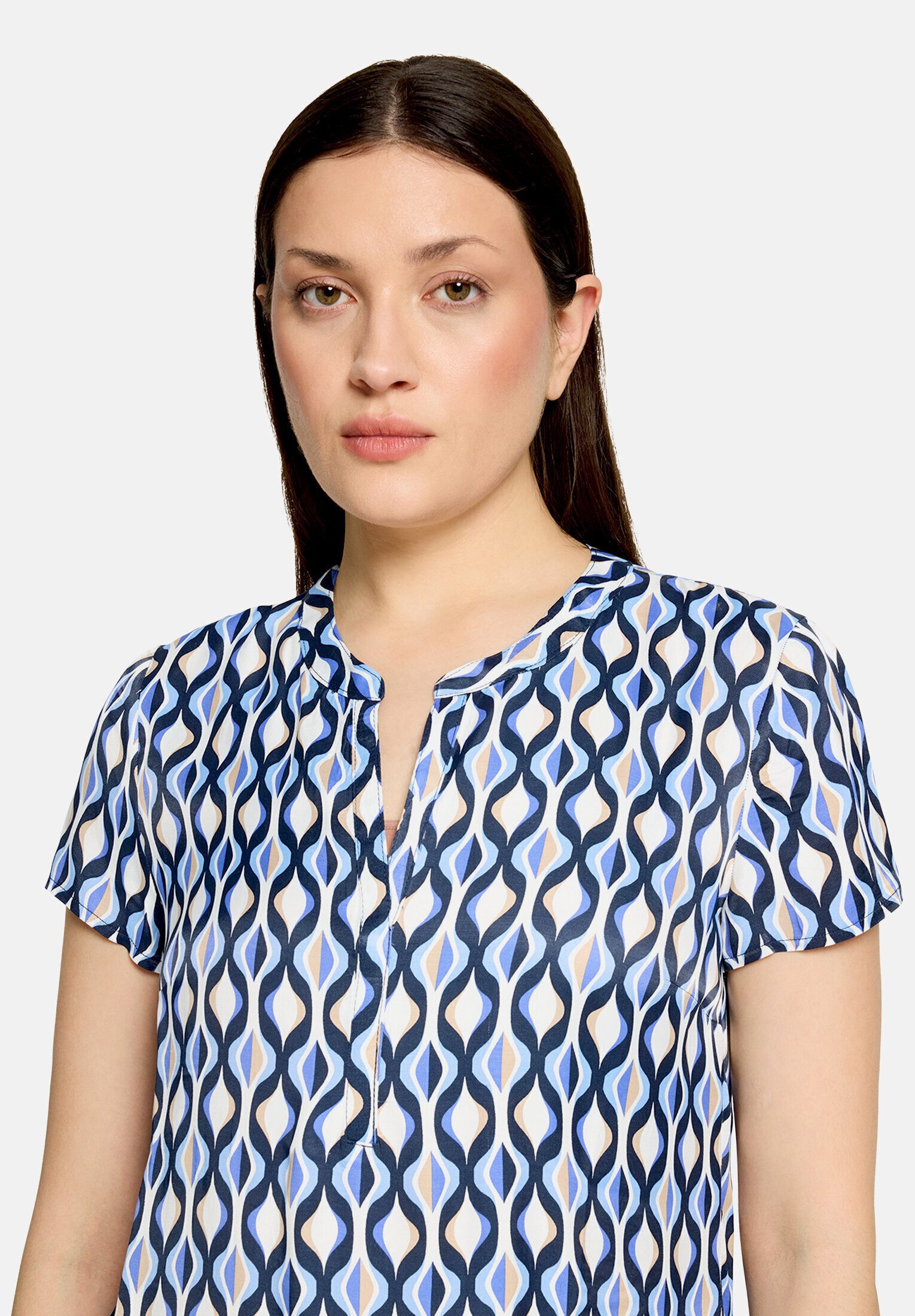 Betty Barclay Satinbluse Damen mit Print