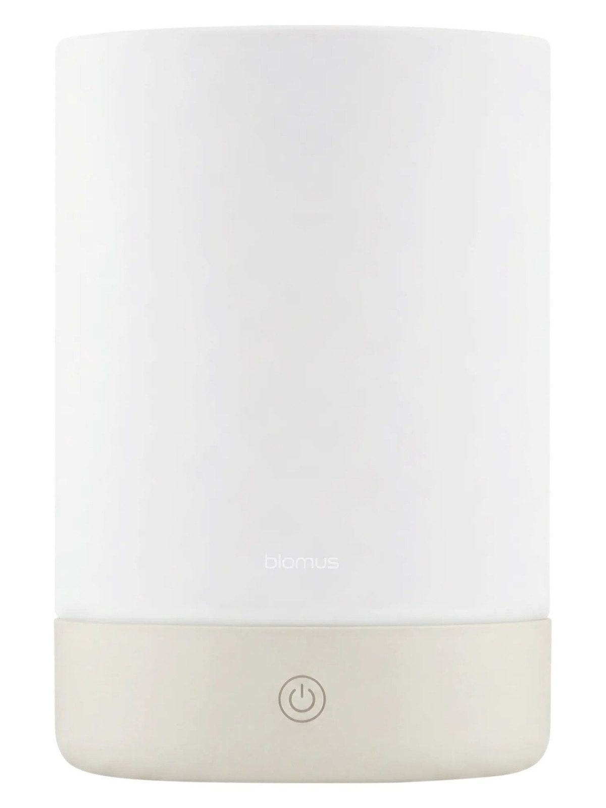 blomus Tischleuchte CALMA Mobile LED Leuchte silk gray L 22cm