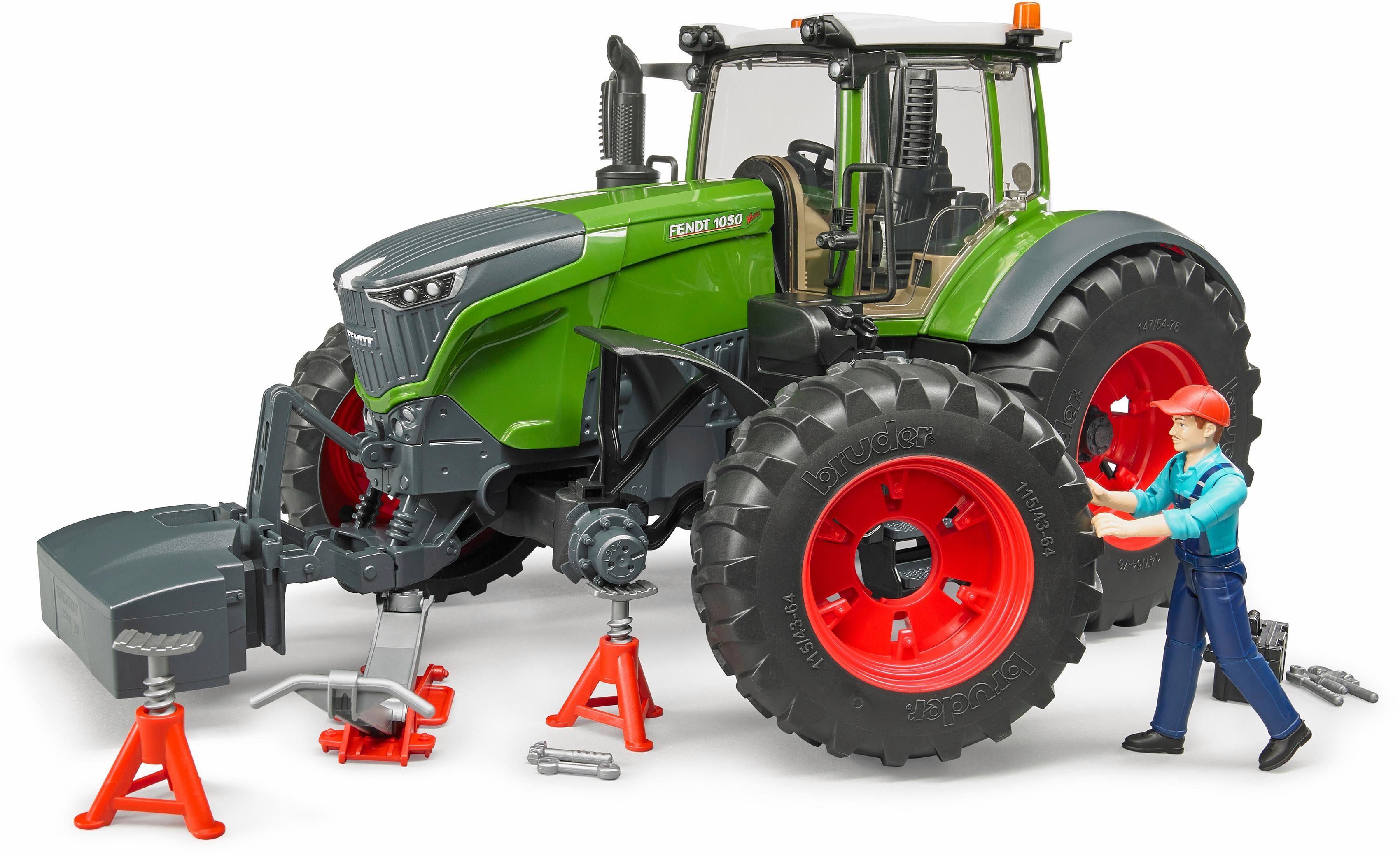 Bruder® Spielzeug-Traktor Fendt 1050 Germany Made grün, Vario, in 1:16