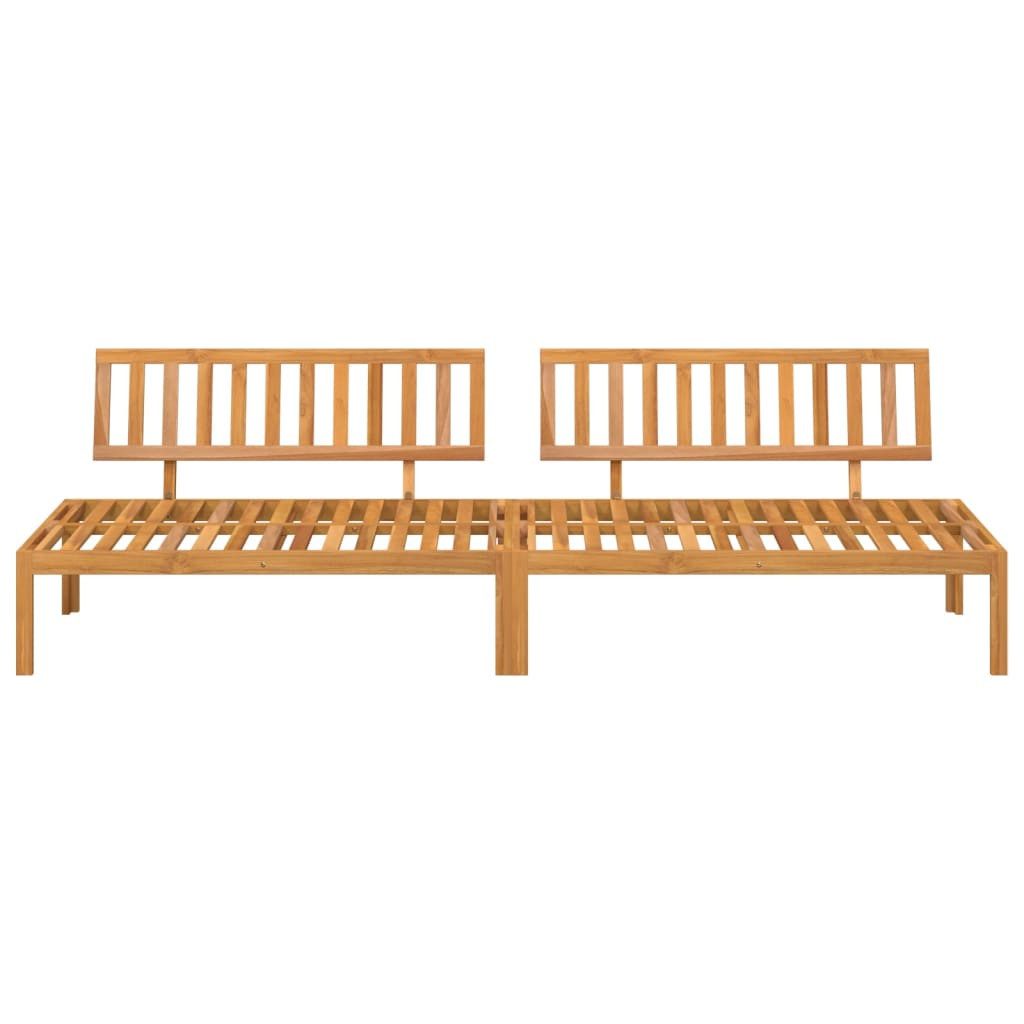 vidaXL Loungesofa Garten-Mittelsofas aus Paletten 2 günstig online kaufen