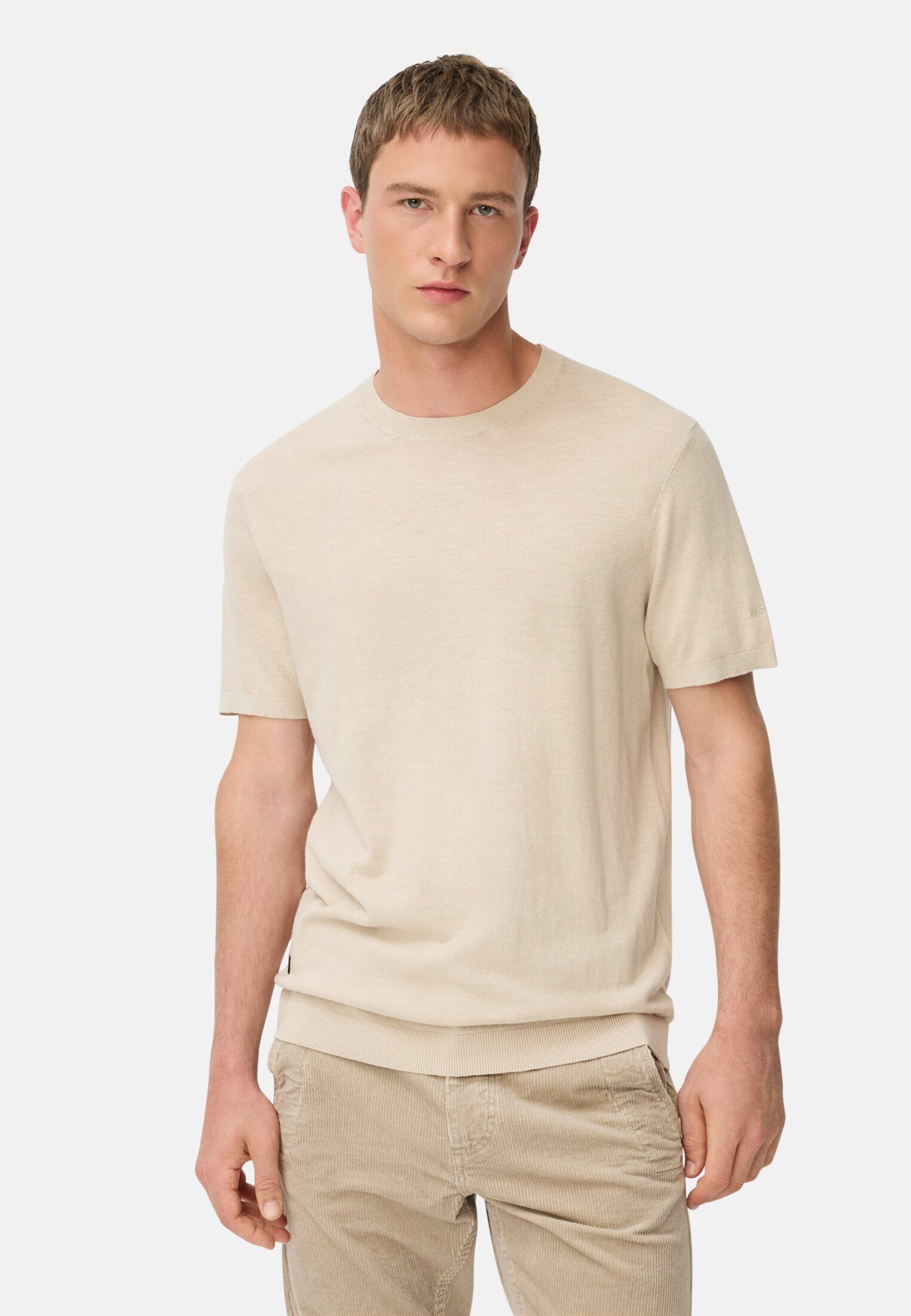 T-Shirt aus reiner Baumwolle Kurzarm