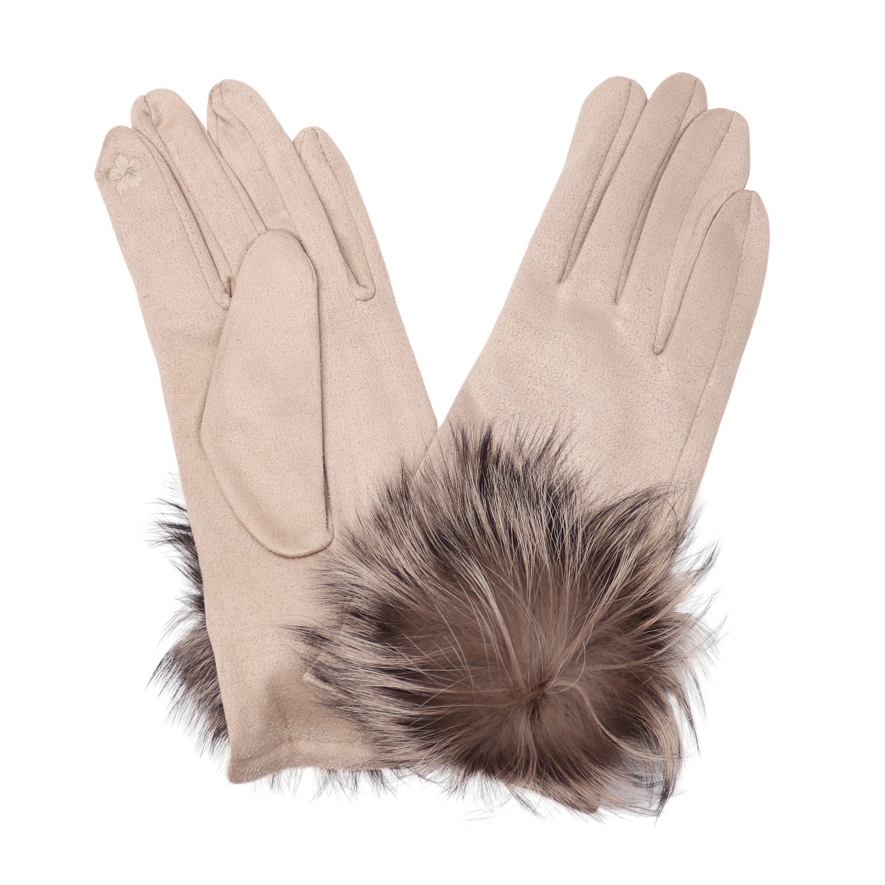 Thermohandschuhe Damen Touchscreen Handschuhe gefüttert Warm ONESIZE