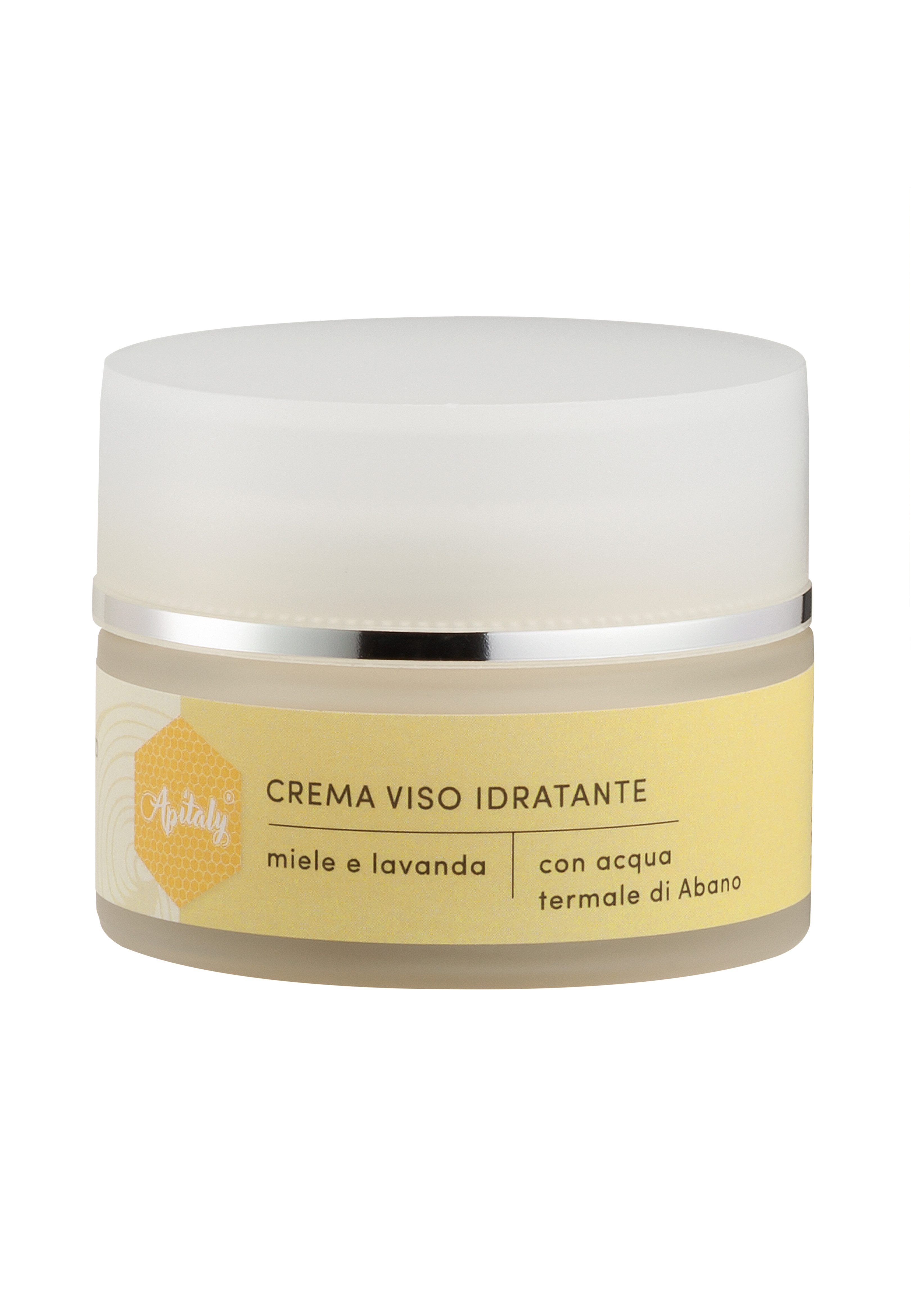 Apitaly Feuchtigkeitscreme Natürliche Pflege für strahlende und geschmeidige Haut, Sanfte Gesichtspflege mit Honig Lavendel & mineralischem Thermalwasser
