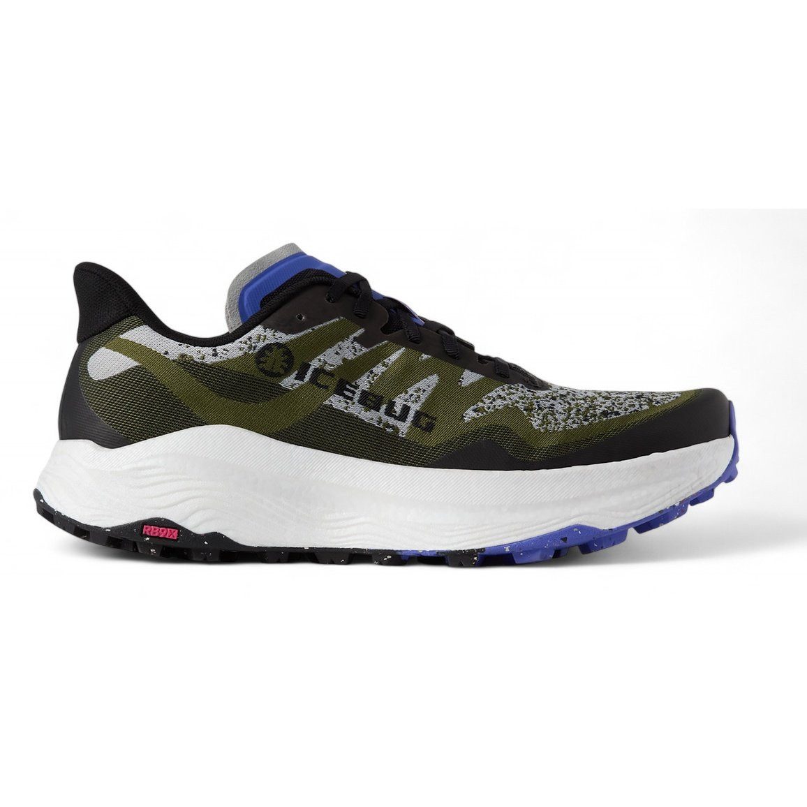 Icebug Järv RB9X (Langstrecke) pestogrün/lavender Herren Laufschuh