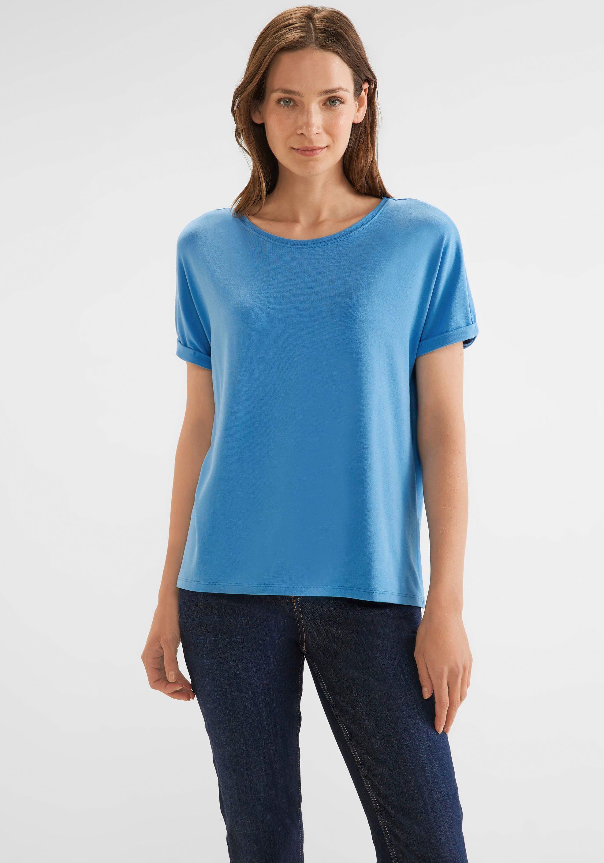 STREET ONE T-Shirt im Style Crista blue bay | T-Shirts