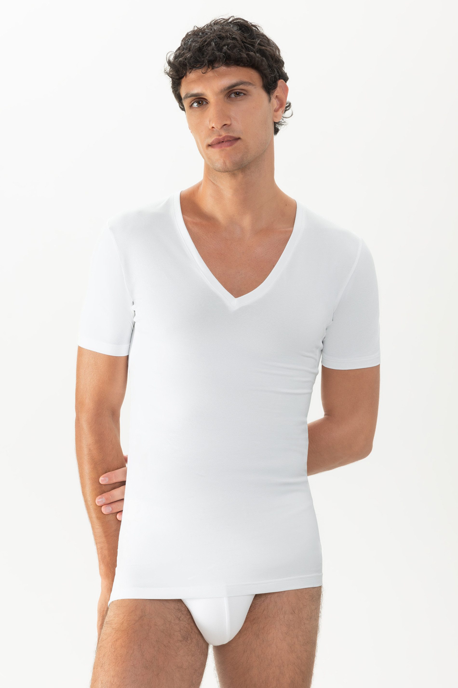 Unterziehshirt Mey Herren V-Neck Serie Business Class Premium Uni