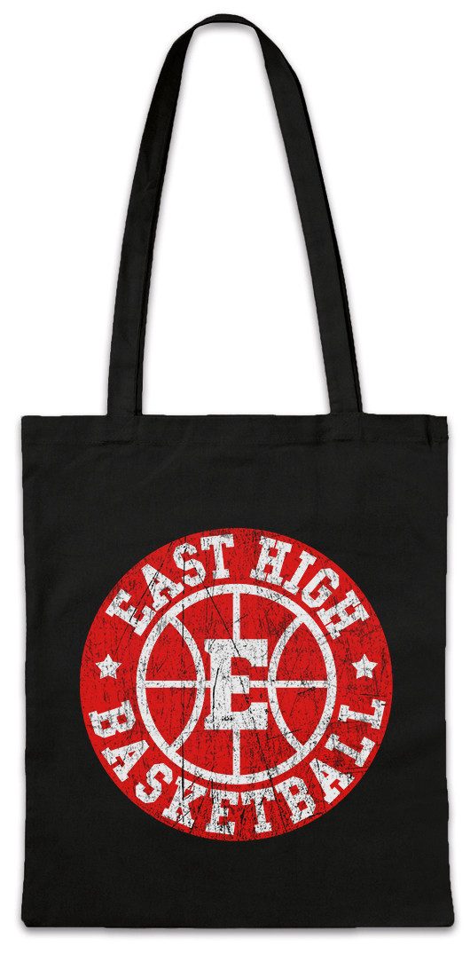 Beuteltasche East High Basketball II Stofftasche Team Mannschaft School Logo Sign
