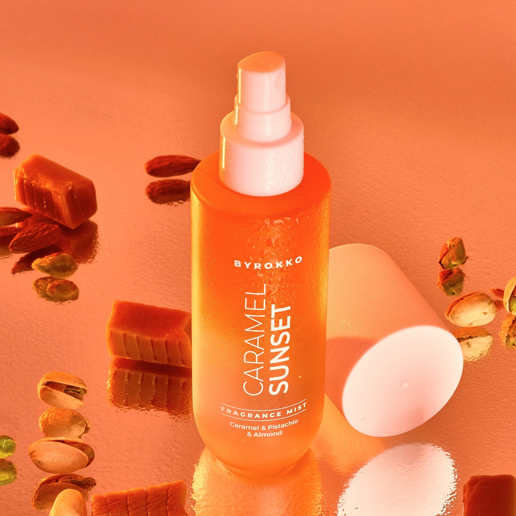 BYROKKO Körperpflegeduft Body Mist Caramel Sunset Fragr 150ml