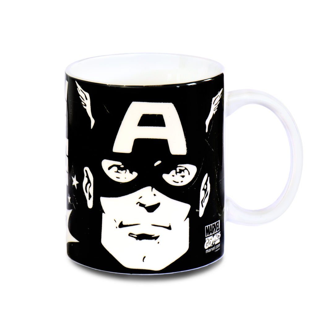 LOGOSHIRT Tasse Captain America, Keramik, mit Comic Print