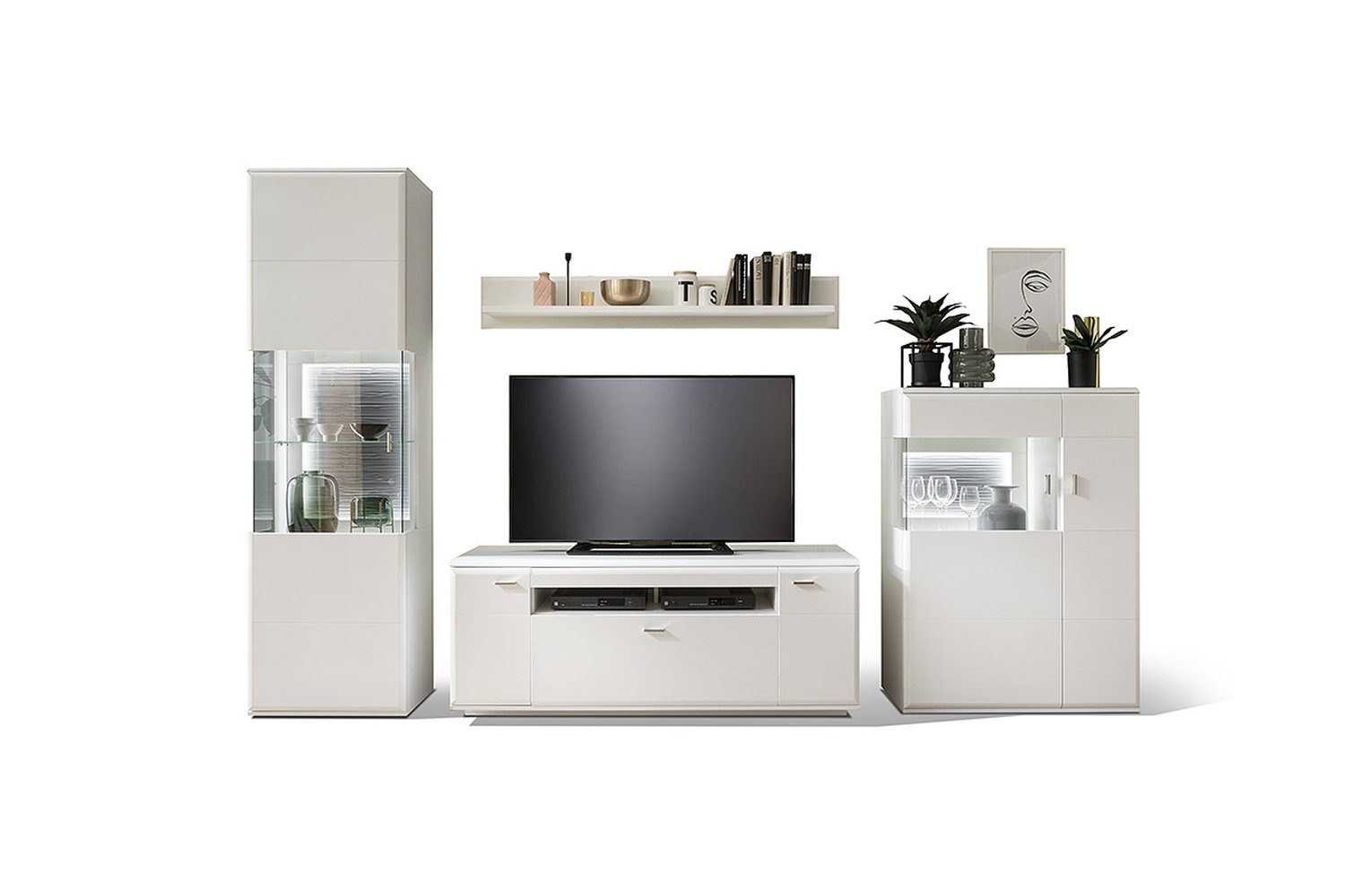 MCA furniture Schrank-Set 320 x 208 x 50 cm (B/H/T), (4-St)